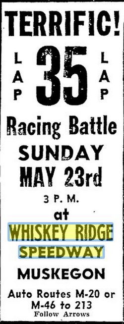 Whiskey Ridge Raceway (Whiskey Ridge Speedway, Whisky Ridge) - May 1948